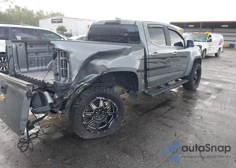 2019 Chevrolet Colorado Wt из США, поврежденный, VIN 1GCGSBEN8K1109036